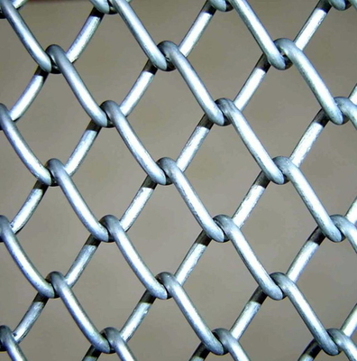 Αργιλίου βινύλιο πλέγματος καλωδίων συνδέσεων αλυσίδων που ντύνεται βιομηχανικό με την τρύπα διαμαντιών