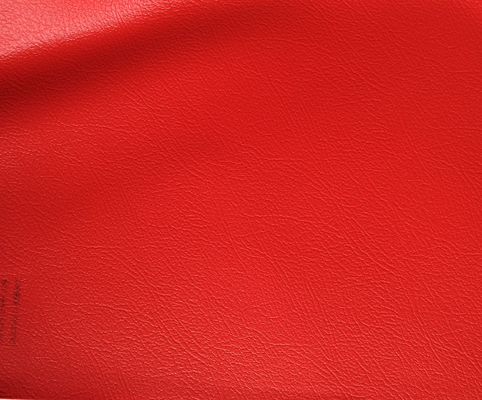 Το αποτυπωμένο σε ανάγλυφο κόκκινο Odourless κάθισμα αυτοκινήτων καλύπτει faux το ύφασμα δέρματος για Benz