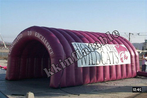 Υπαίθρια αστεία διογκώσιμη σήραγγα μορφής θόλων παιχνιδιού φιαγμένη από νάυλον ή PVC