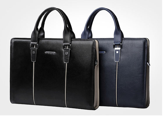 Satchel επιχειρησιακών χαρτοφυλάκων των ατόμων δέρματος τσάντα με την ανθεκτική ζώνη ώμων